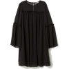 Black dress - sukienki - 