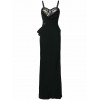 Black formal and simple - sukienki - 