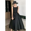 Black hat and 50s Dress - Haljine - 