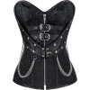 Black steam punk corset - Remenje - $100.00  ~ 635,26kn