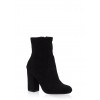 Block Heel Booties - Boots - $19.99  ~ £15.19
