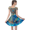 Blue abstract dress - People - $42.00 