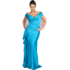 Blue evening gown - Persone - $200.00  ~ 171.78€