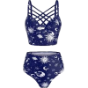Blue 2 Piece - Swimsuit - 