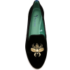 Blue Bird Shoes embroidered velvet Bugs - Ballerina Schuhe - 