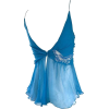 Blue Butterfly Top - Camicia senza maniche - 