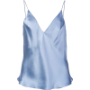 Blue Camisole - Camisas sem manga - 