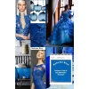 Blue Collage - Pozadine - 