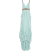 Blue Grecian Gown - Obleke - 