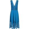 Blue Lace Hem Dress dorothy perkins - Dresses - 