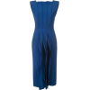 Blue Pleated Dress - Resto - 