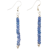 Blue Sapphire Earrings - Uhani - $34.99  ~ 30.05€