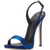 Blue Strap Sandals - Classic shoes & Pumps - 
