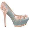 Blue and Pink Pumps - Klasične cipele - 