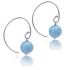 Blue bead earrings - Uncategorized - 