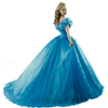 Blue dress model - Personas - 