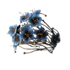 Blue flower bracelet - Uncategorized - 