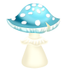 Blue mushroom - Natura - 