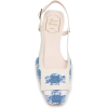 Blue white shoes - Sandals - 