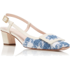 Blue white shoes - Sandale - 