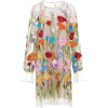 Blumarine sheer floral dress  - Kleider - 