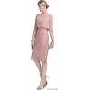 Blush Lace Dress - モデル - 
