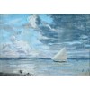 Boat at Sea by Eugene Boudin c1860 - 插图 - 