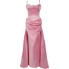 Bob Mackie Couture Pink Satin Gown - Dresses - 