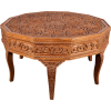 Bohemian Moroccan Center Table 1800s - 室内 - 