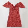 Bohemian safflower printed bow halter dr - 连衣裙 - $27.99  ~ ¥187.54