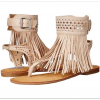 Boho Fringe Sandals - Sandals - 