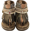 Boho Fringe Sandals - Sandálias - 