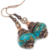 Boho Turquoise Earrings - Uhani - 