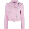 Boohoo Jessica Suedette Biker Jacket - Jacket - coats - $25.00 