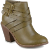 Booties - Green Olive - Boots - 