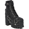 Boots black - 厚底鞋 - 