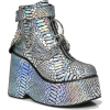 Boots silver mermaid - プラットフォーム - 