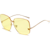 Borderless Sunglasses Jelly Color Marine Glasses Wholesale Nihaojewelry - Occhiali da sole - 