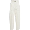 Bottega Veneta Belted Cotton Barrel Pant - Pantalones Capri - 