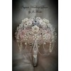 Bouquet Blush Pink Bridal Brooch - Remenje - 