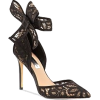 Bow Tie Lace Heel - Classic shoes & Pumps - 