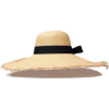 Bow-embellished toquilla straw sun hat - Klobuki - 