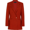 Brandon Maxwell Longline Ponte Blazer - Jacket - coats - $2.20 