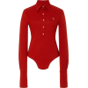 Brandon Maxwell Piqué Classic Polo Bodys - Track suits - $795.00 