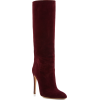 Brandon Maxwell Suede Knee High Boots - Buty wysokie - 