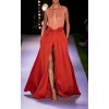 Brandon Maxwell Two-Tone Crepe-Satin Gow - Dresses - $2.70  ~ £2.05