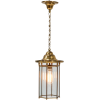 Brass Art Nouveau Lantern, 1900s - Lights - 