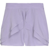 Crepe de Chine ruffled shorts - Calções - 