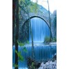 Bridge of  Palaiokaria Waterfall - Mie foto - 