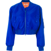Bright Blue Bomber Jacket - Куртки и пальто - 